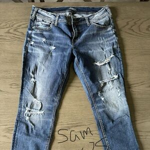 Silver Sam Cropped Jeans
